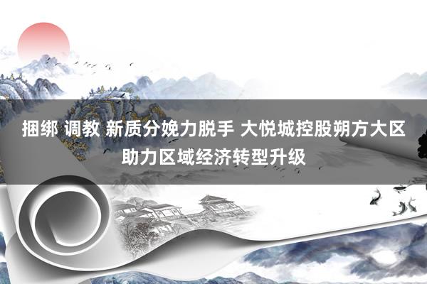 捆绑 调教 新质分娩力脱手 大悦城控股朔方大区助力区域经济转型升级