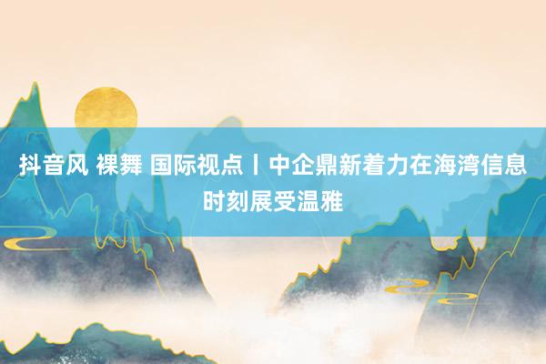 抖音风 裸舞 国际视点丨中企鼎新着力在海湾信息时刻展受温雅